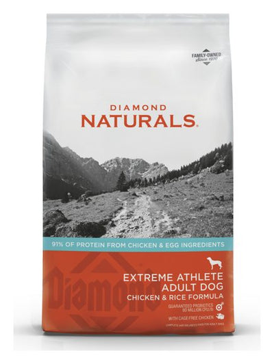 Diamond Naturals Extreme Athlete Pollo y Arroz 32/25 – croquetas para perro Diamond