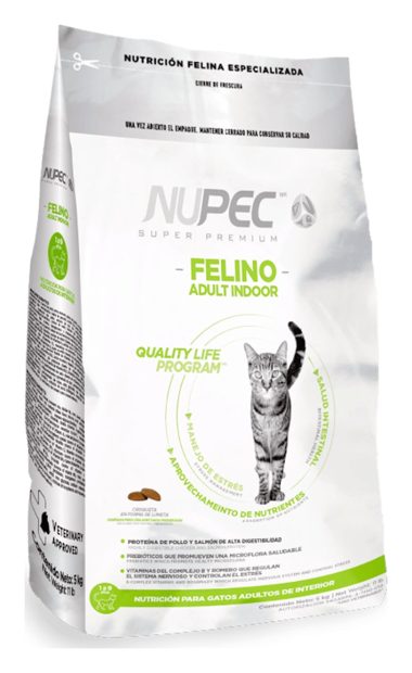 Nupec Felino Adulto Indoor – Croquetas para gato