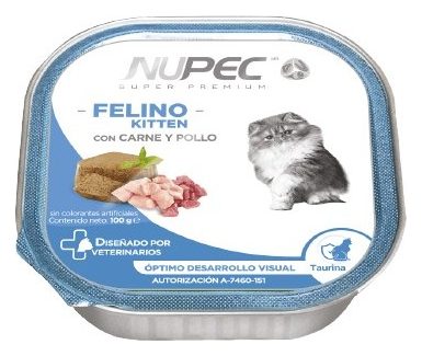 Nupec Felino Húmedo Kitten 100 g – alimento húmedo para gato Nupec