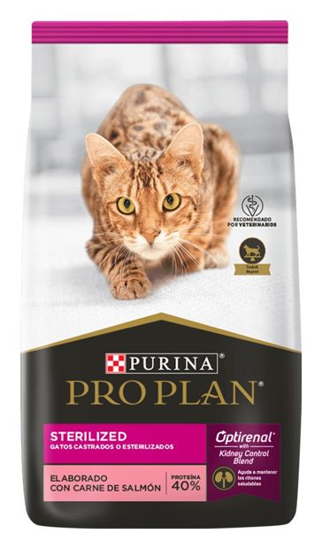 Pro Plan Gato Esterilizado Optirenal Salmón – croquetas para gato Pro Plan