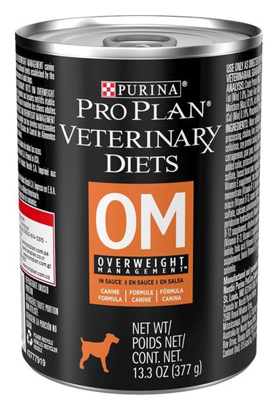 Pro Plan Veterinary Diets OM Overweight Management Lata Perro – alimento húmedo para perro Pro Plan