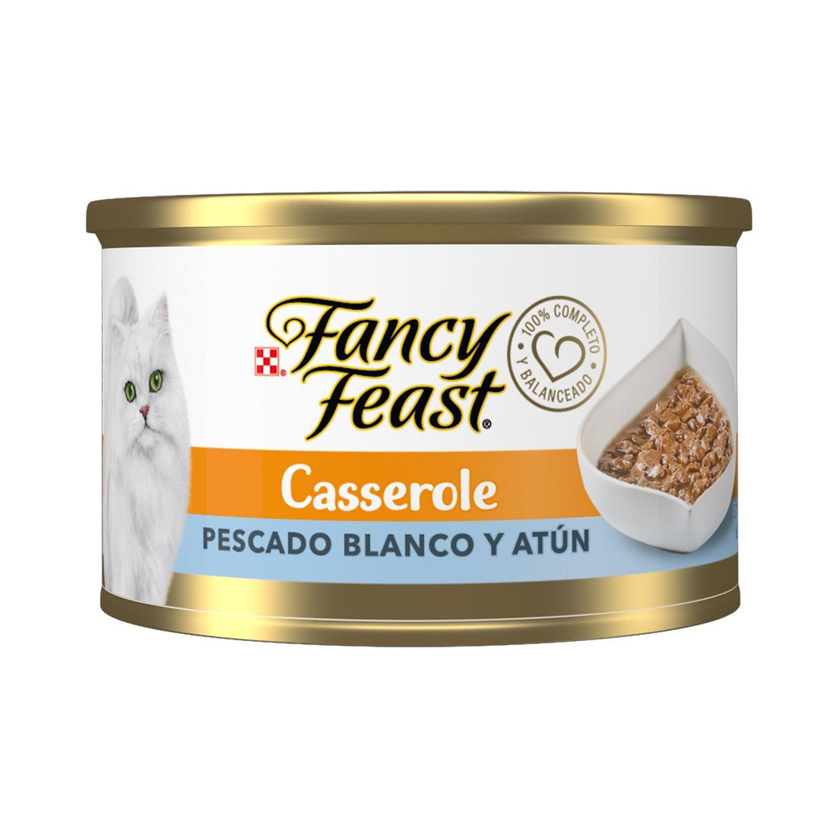 Fancy Feast Lata Casserole Pescado Blanco