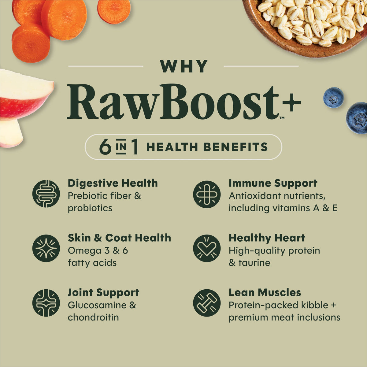 Instinct Raw Boost Whole Grain Cordero y Avena para Perro – imagen 2