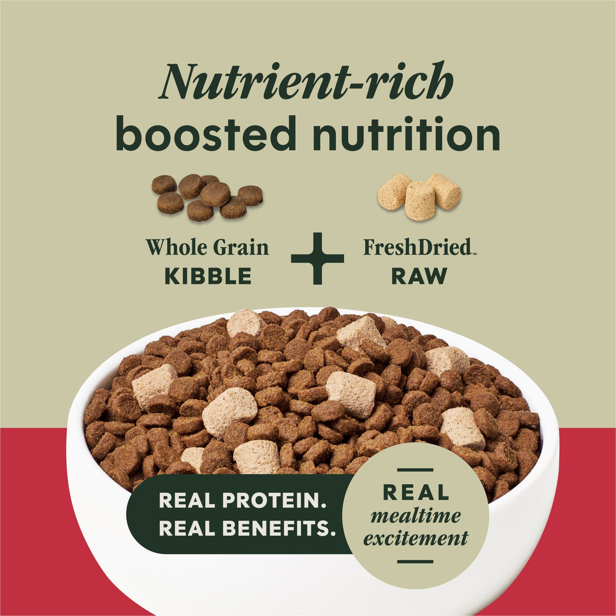 Instinct Raw Boost Whole Grain Res y Cebada para Perro – imagen 3