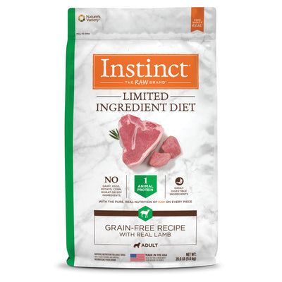 Instinct Limited Ingredient Diet Cordero Libre de Granos para Perro – Croquetas para perro