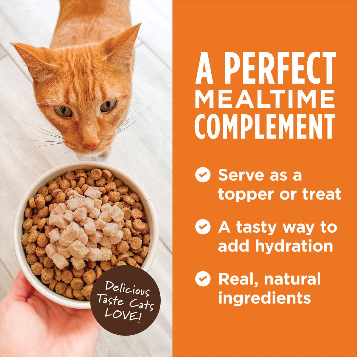 Instinct Healthy Cravings Topper Mix (Pato, Pollo y Atún) 12 sobres de 3 oz para Gato – imagen 4