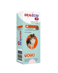 Bravecto 1M, desparasitante para perro de 4.5 a 10 kg, 1 tableta masticable (fluralaner) | NutriPets Monterrey