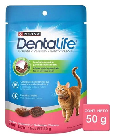 Dentalife Gato Salmón – premios para gato Dentalife