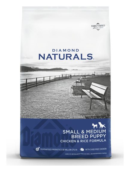 Diamond Naturals Cachorro Razas Pequeñas y Medianas Pollo y Arroz – croquetas para perro Diamond