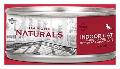 Diamond Naturals Lata Indoor Cat Control de Bolas de Pelo Gato Adulto