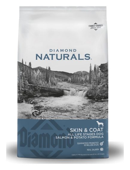 Diamond Naturals Skin & Coat Todas las Etapas Salmón y Papa – croquetas para perro Diamond