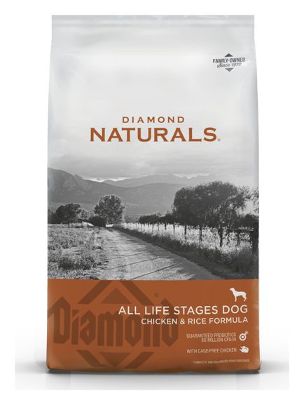 Diamond Naturals Todas las Etapas Pollo y Arroz – croquetas para perro Diamond