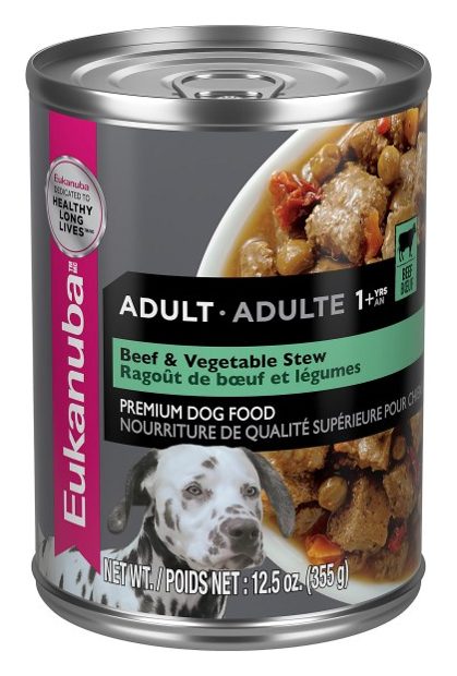 Eukanuba Adulto Carne y Vegetales Lata – alimento húmedo para perro Eukanuba