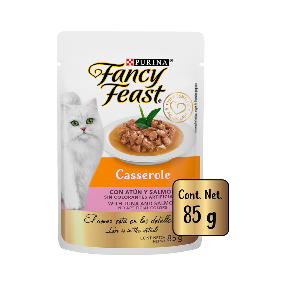 Fancy Feast Sobre Casserole Atún y Salmón