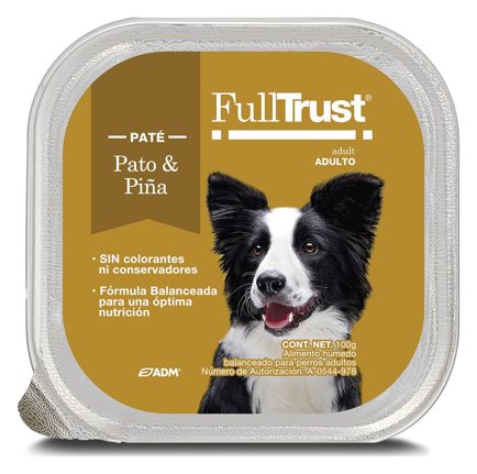 Full Trust Lata Pato y Piña – alimento húmedo para perro Full Trust