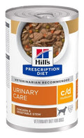 Hill's Prescription Diet c/d Multicare Estofado de Pollo y Vegetales – alimento húmedo para perro Hill's