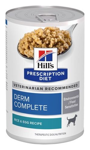 Hill's Prescription Diet Derm Complete Lata – alimento húmedo para perro Hill's