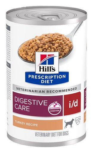 Hill's Prescription Diet i/d Lata Sabor Pavo – Alimento húmedo para perro