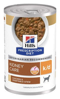 Hill's Prescription Diet k/d Estofado de Pollo y Vegetales – alimento húmedo para perro Hill's