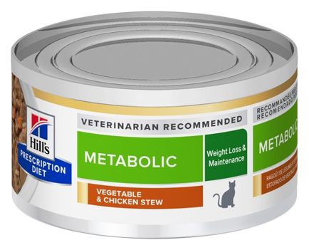 Hill's Prescription Diet Metabolic Estofado Gato – alimento húmedo para gato Hill's