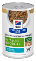 Hill's Prescription Diet Metabolic + Mobility Estofado de Vegetales y Atún – alimento húmedo para perro Hill's