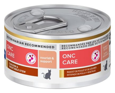 Hill's Prescription Diet ONC Care Estofado de Pollo Gato – alimento húmedo para gato Hill's