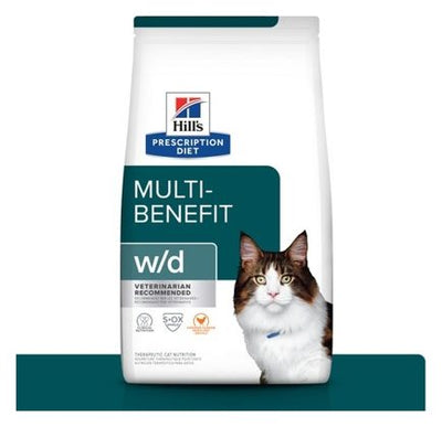 Hill's Prescription Diet w/d Multi-Benefit Gato – Croquetas para gato
