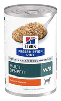 Hill's Prescription Diet w/d Multi-Benefit Lata – alimento húmedo para perro Hill's