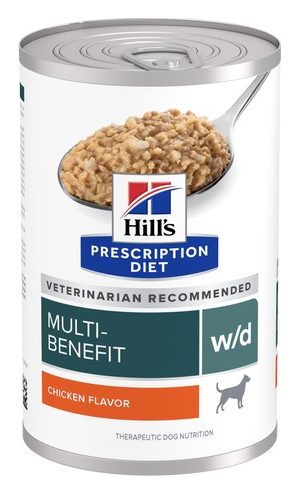 Hill's Prescription Diet w/d Multi-Benefit Lata – Alimento húmedo para perro