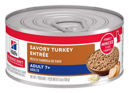 Hill's Science Diet Adulto 7+ Lata Pollo – alimento húmedo para gato Hill's