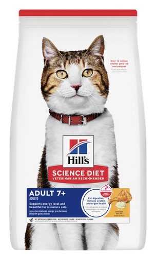 Hill's Science Diet Adulto 7+ Original – croquetas para gato Hill's