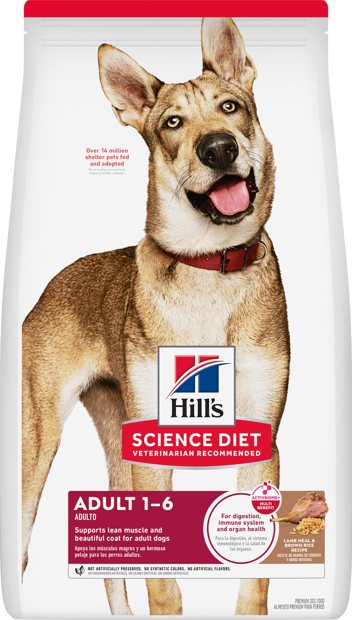 Hill's Science Diet Adulto Original Cordero – croquetas para perro Hill's