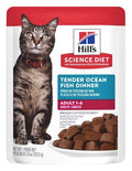 Hill's Science Diet Adulto Pouch Pescado Marino – alimento húmedo para gato Hill's