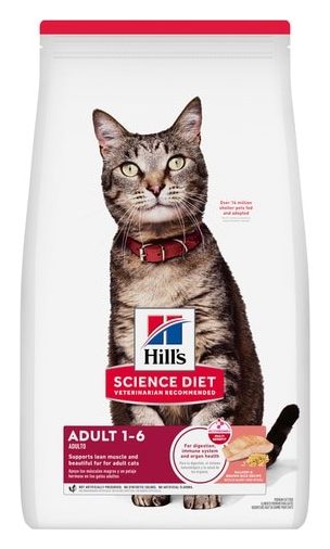 Hill's Science Diet Adulto Salmón y Arroz Integral – croquetas para gato Hill's