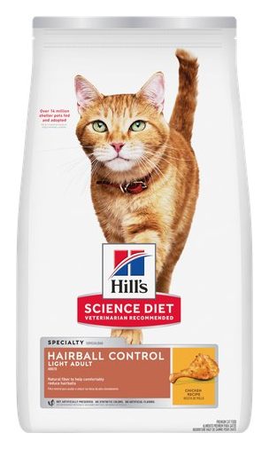 Hill's Science Diet Hairball Control Light Gato – croquetas para gato Hill's