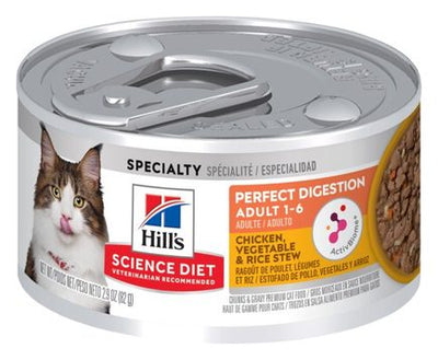 Hill's Science Diet Perfect Digestion Estofado Gato – Alimento húmedo para gato