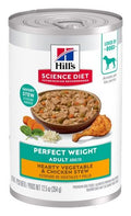 Hill's Science Diet Perfect Weight Estofado de Vegetales y Pollo – alimento húmedo para perro Hill's