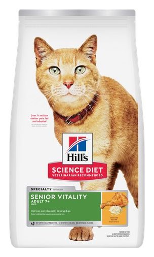 Hill's Science Diet Senior Vitality 7+ Gato – croquetas para gato Hill's