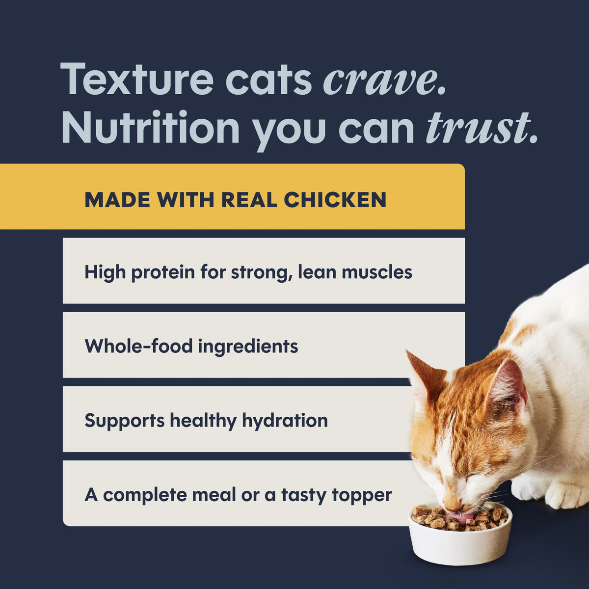 Instinct Flaked Pollo en Salsa (lata 3 oz) para Gato – imagen 4