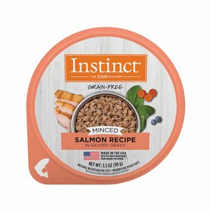 Instinct Minced Cups Salmón 99 g (gato) – alimento húmedo para gato Instinct