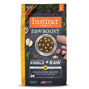 Instinct Raw Boost Libre de Granos Pollo (gato) – croquetas para gato Instinct