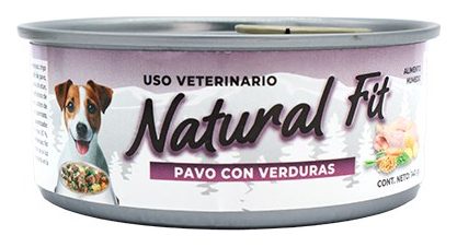 Natural Fit Húmedo Pavo con Verduras – alimento húmedo para perro Natural Fit