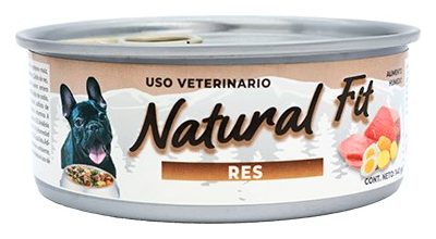 Natural Fit Húmedo Res – alimento húmedo para perro Natural Fit