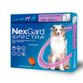 NexGard Spectra, desparasitante para perro de 15.1 a 30 kg, 1 tableta masticable (afoxolaner y milbemicina oxima) | NutriPets Monterrey