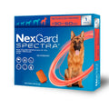 NexGard Spectra, desparasitante para perro de 30.1 a 60 kg, 1 tableta masticable (afoxolaner y milbemicina oxima) | NutriPets Monterrey