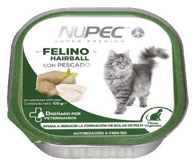 Nupec Felino Húmedo Hairball 100 g