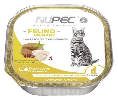 Nupec Felino Húmedo Urinary 100 g – alimento húmedo para gato Nupec