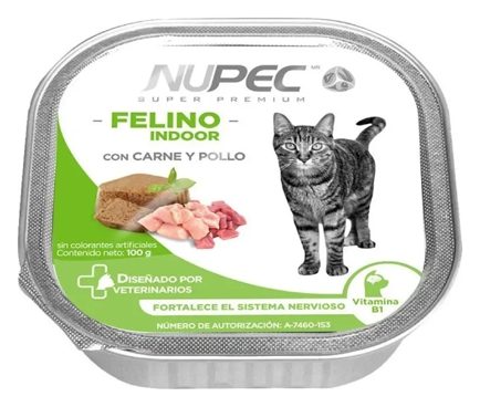 Nupec Felino Indoor Alimento Húmedo – alimento húmedo para gato Nupec