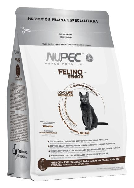 Nupec Felino Senior – croquetas para gato Nupec