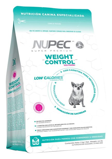 Nupec Weight Control Razas Pequeñas – croquetas para perro Nupec